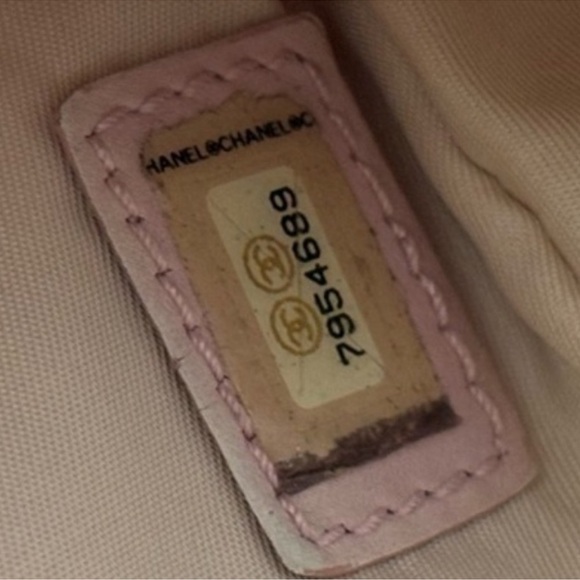 Authentic Chanel 7 series nylon pink tote bag taking offers - Picture 2 of 16